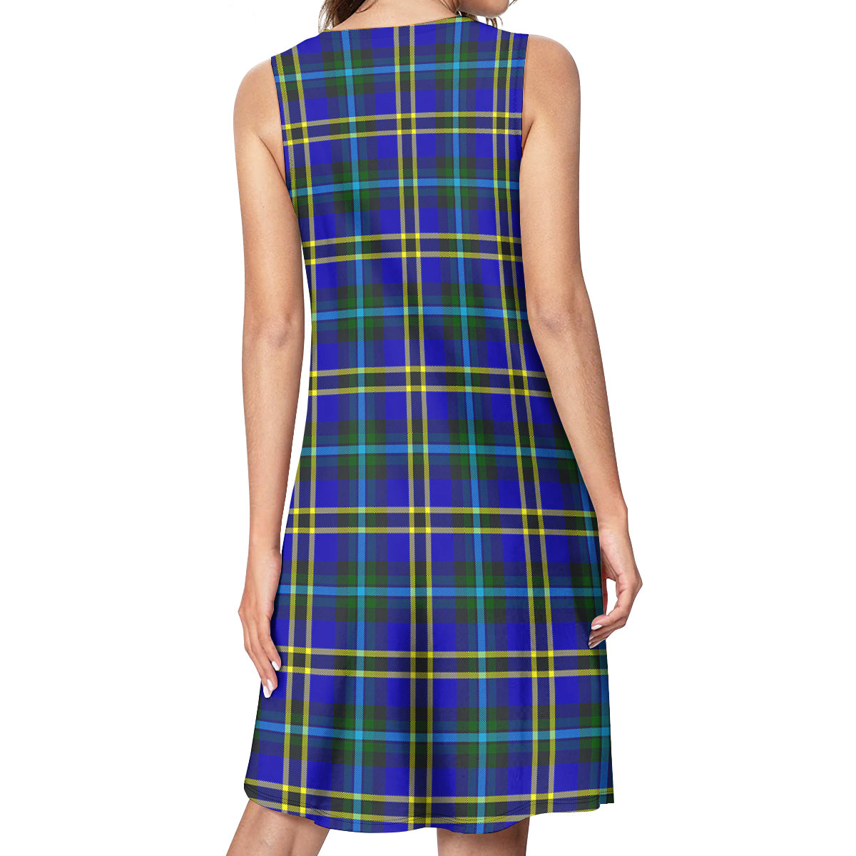 Hope Modern Tartan Womens Casual Dresses - Tartanvibesclothing