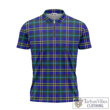 Hope Tartan Zipper Polo Shirt