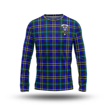 Hope Tartan Long Sleeve T-Shirt with Family Crest