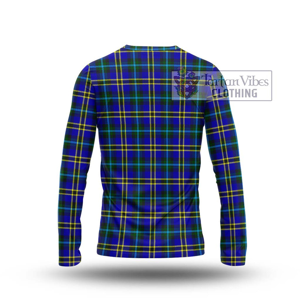 Hope Tartan Long Sleeve T-Shirt with Family Crest DNA In Me Style - Tartanvibesclothing Shop