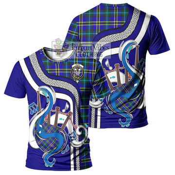 Hope Tartan T-Shirt with Epic Bagpipe Style