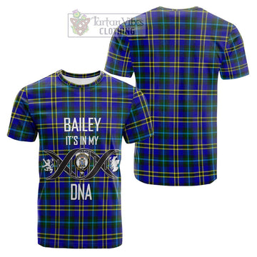 Hope Tartan Cotton T-shirt with Family Crest DNA In Me Style