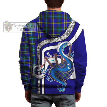 Hope Tartan Hoodie with Epic Bagpipe Style