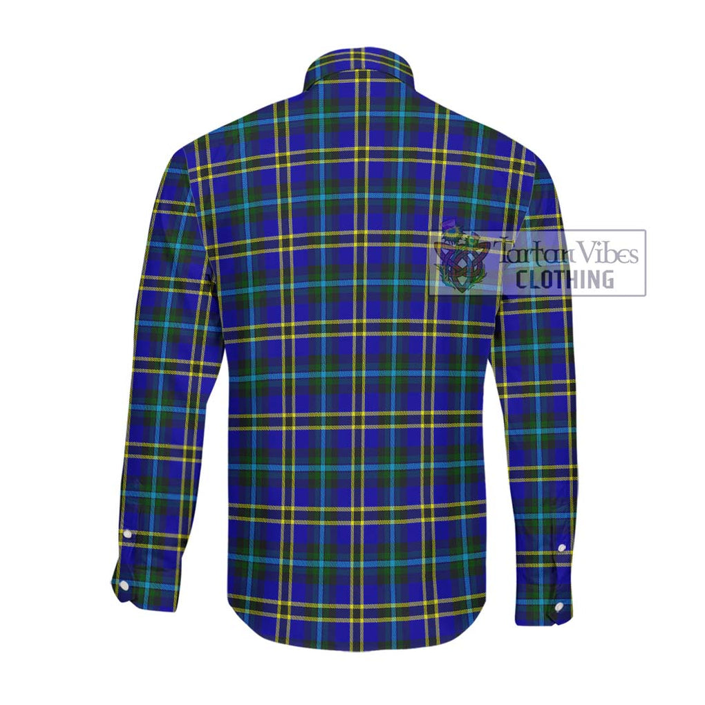 Hope Tartan Long Sleeve Button Shirt with Family Crest DNA In Me Style - Tartanvibesclothing Shop