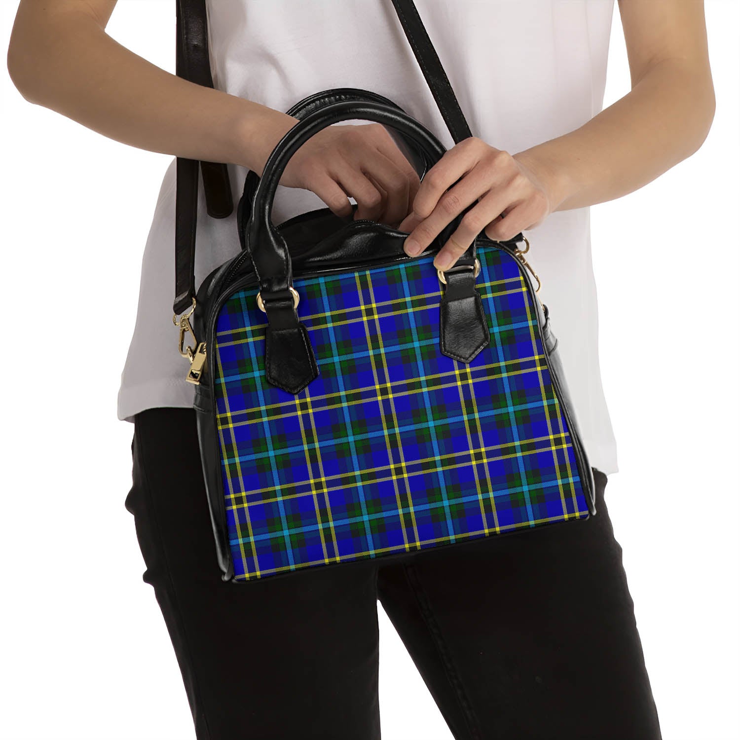 Hope Modern Tartan Shoulder Handbags - Tartanvibesclothing