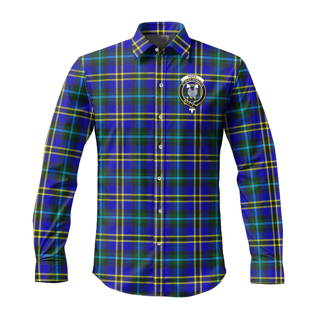 hope-modern-tartan-long-sleeve-button-up-shirt-with-family-crest