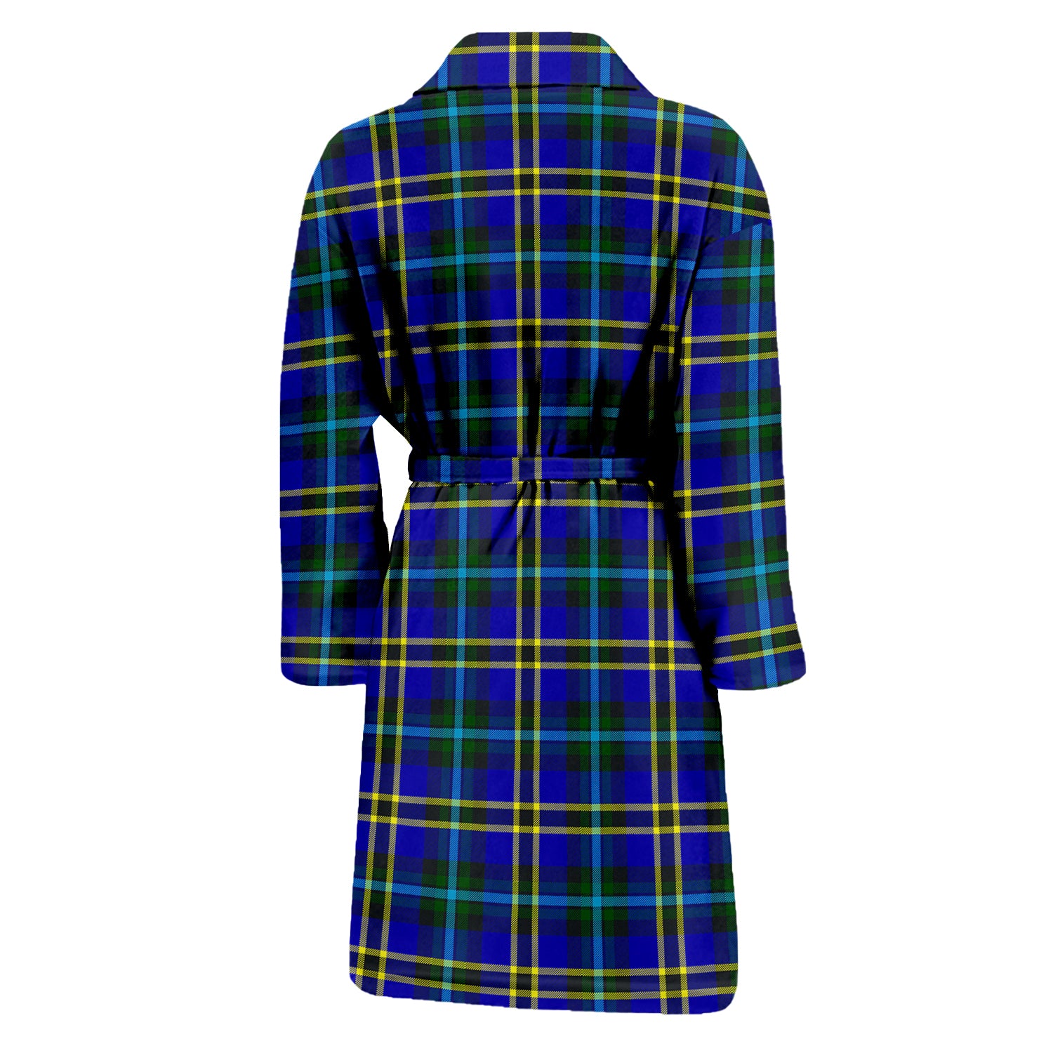 Hope Tartan Bathrobe with Family Crest - Tartan Vibes Clothing