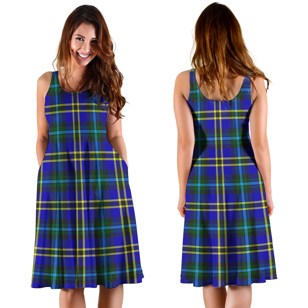 hope-modern-tartan-sleeveless-midi-womens-dress