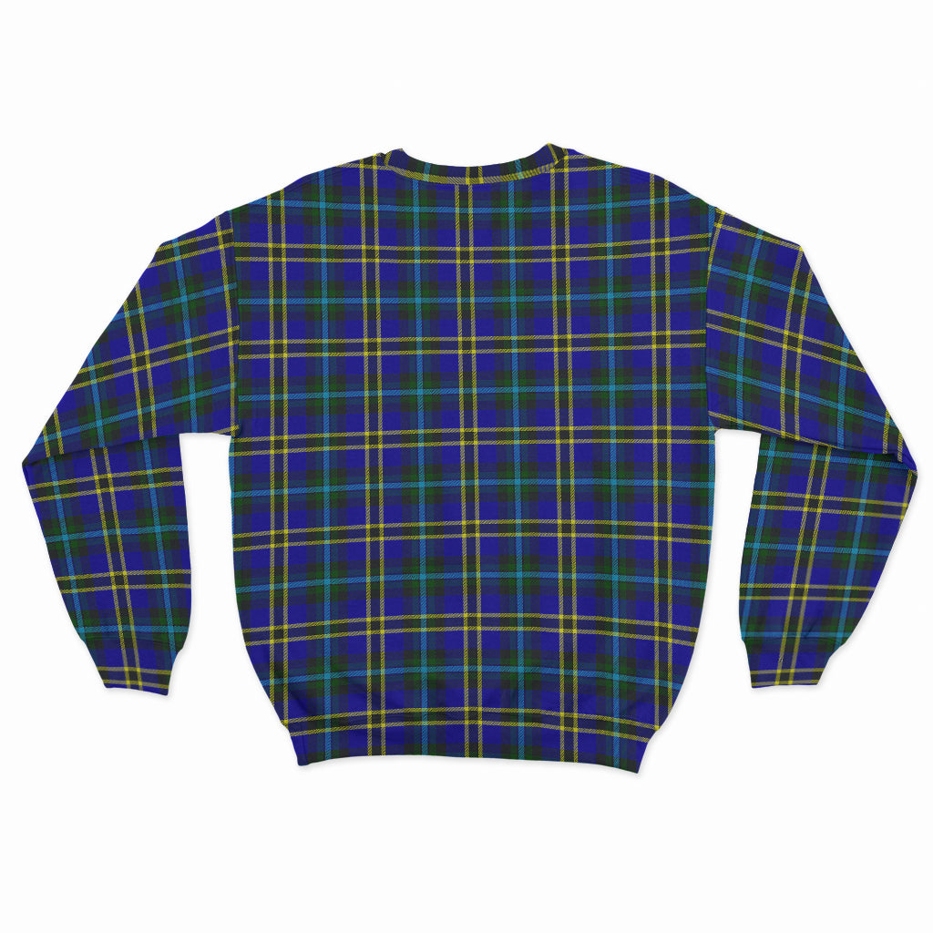 Hope Tartan Sweatshirt with Family Crest - Tartan Vibes Clothing