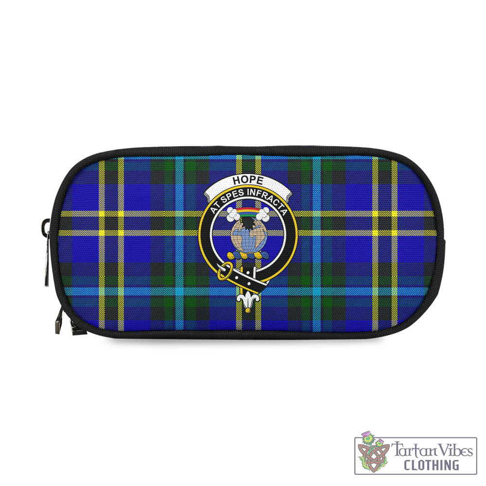 Tartan Vibes Clothing Hope Modern Tartan Pen and Pencil Case with Family Crest