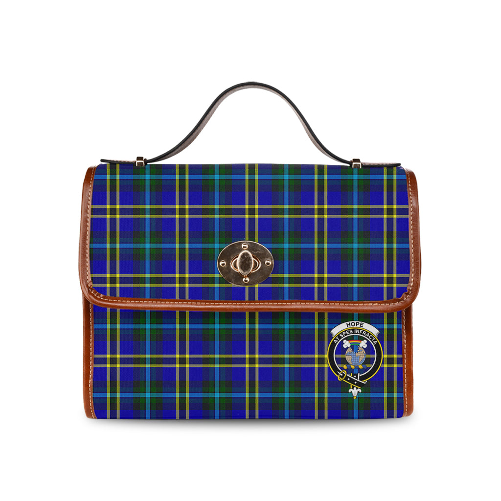 hope-modern-tartan-leather-strap-waterproof-canvas-bag-with-family-crest