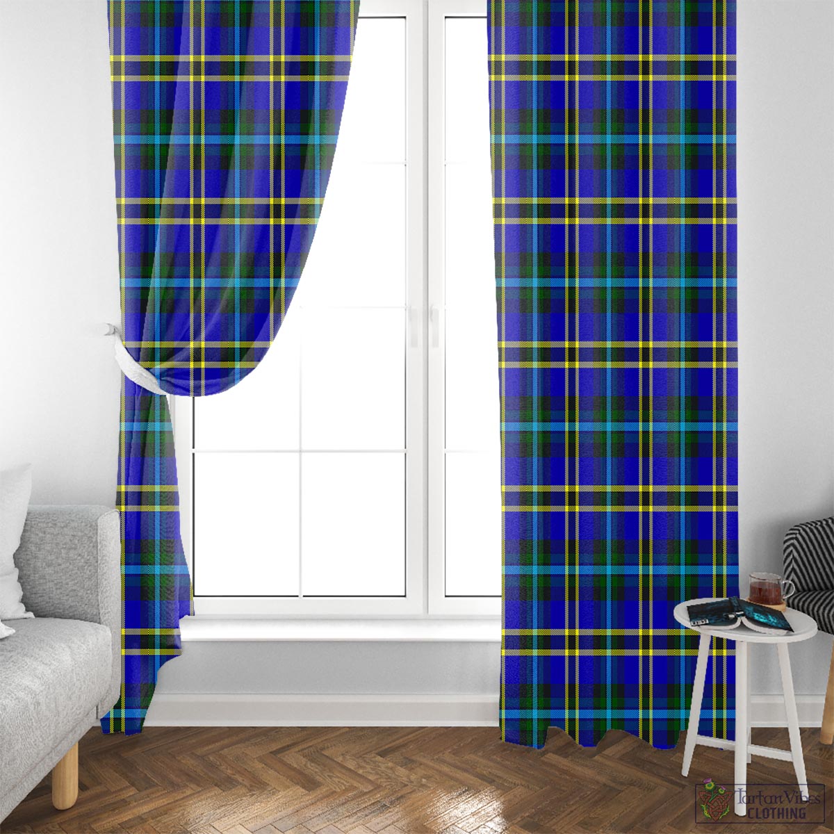 Hope Modern Tartan Window Curtain