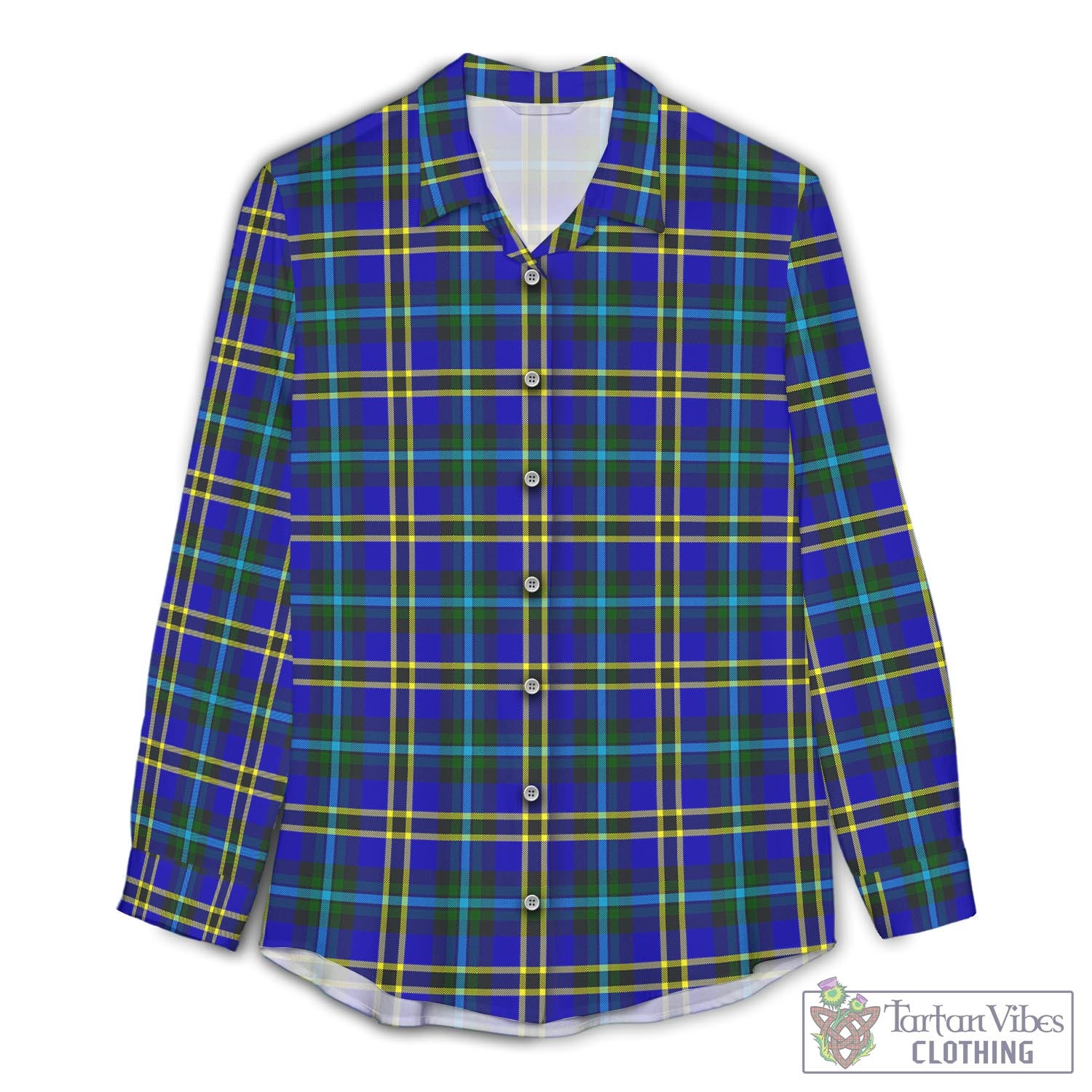 Hope Modern Tartan Womens Casual Shirt