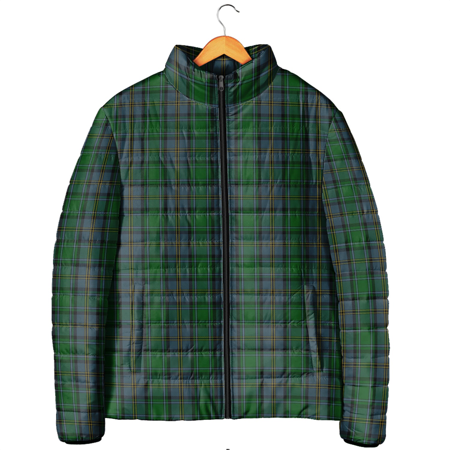 Hope Vere Tartan Padded Jacket Men's Padded Jacket - Tartan Vibes Clothing