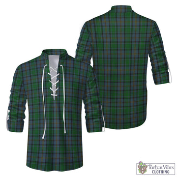 Hope Vere Tartan Men's Scottish Traditional Jacobite Ghillie Kilt Shirt