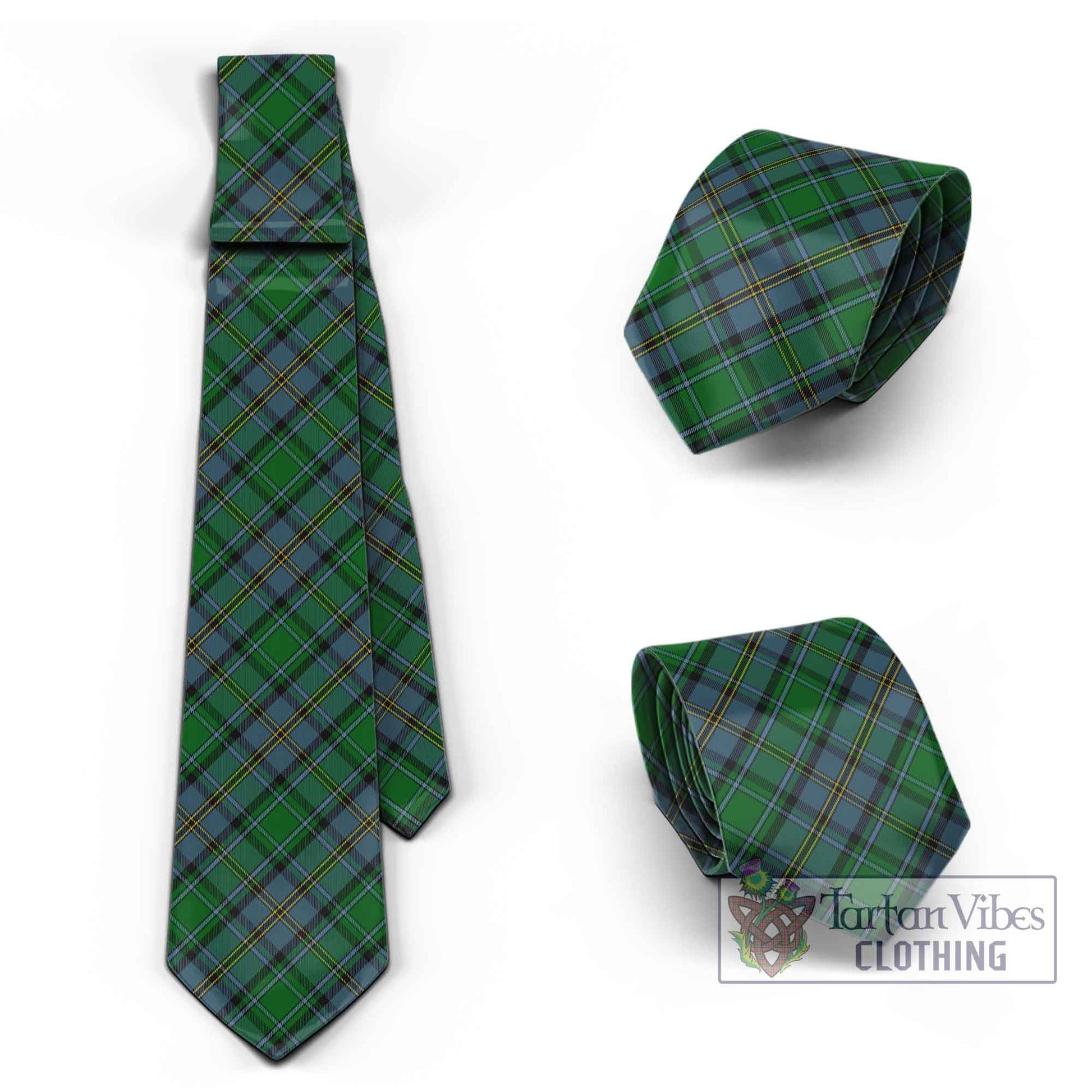 Tartan Vibes Clothing Hope Vere Tartan Classic Necktie Cross Style