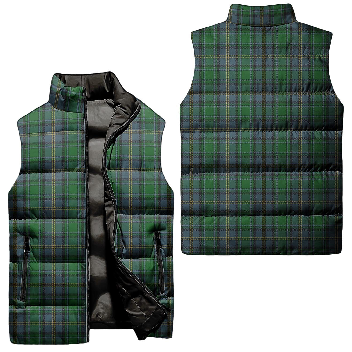 Hope Vere Tartan Sleeveless Puffer Jacket Unisex - Tartanvibesclothing