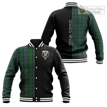 Hope Vere Tartan Baseball Jacket with Family Crest and Half Of Me Style