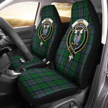 Hope Vere Tartan Car Seat Cover with Family Crest