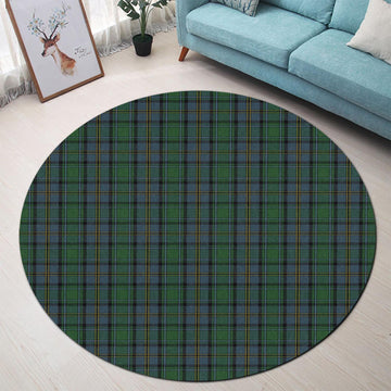 Hope Vere Tartan Round Rug