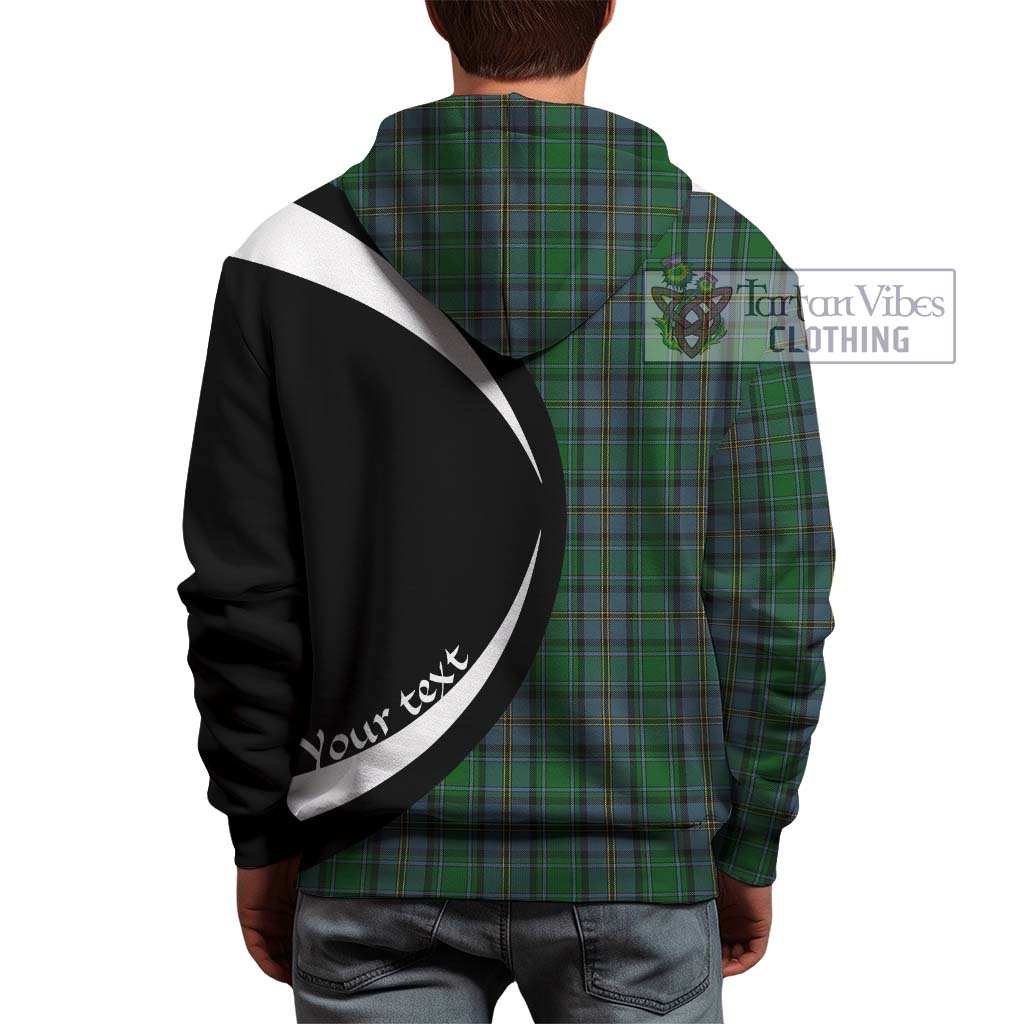 Tartan Vibes Clothing Hope Vere Tartan Hoodie with Family Crest Circle Style