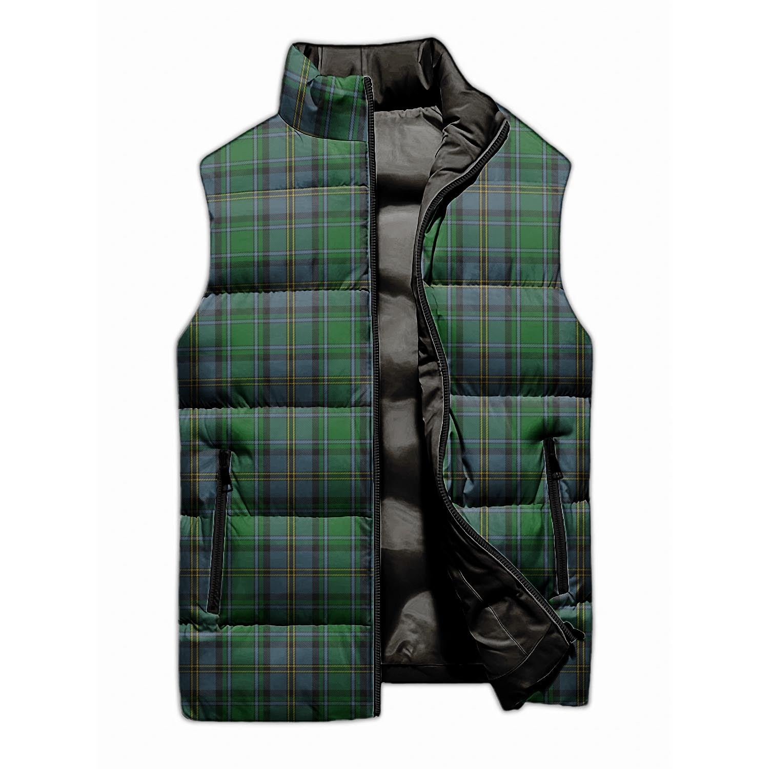 Hope Vere Tartan Sleeveless Puffer Jacket - Tartanvibesclothing