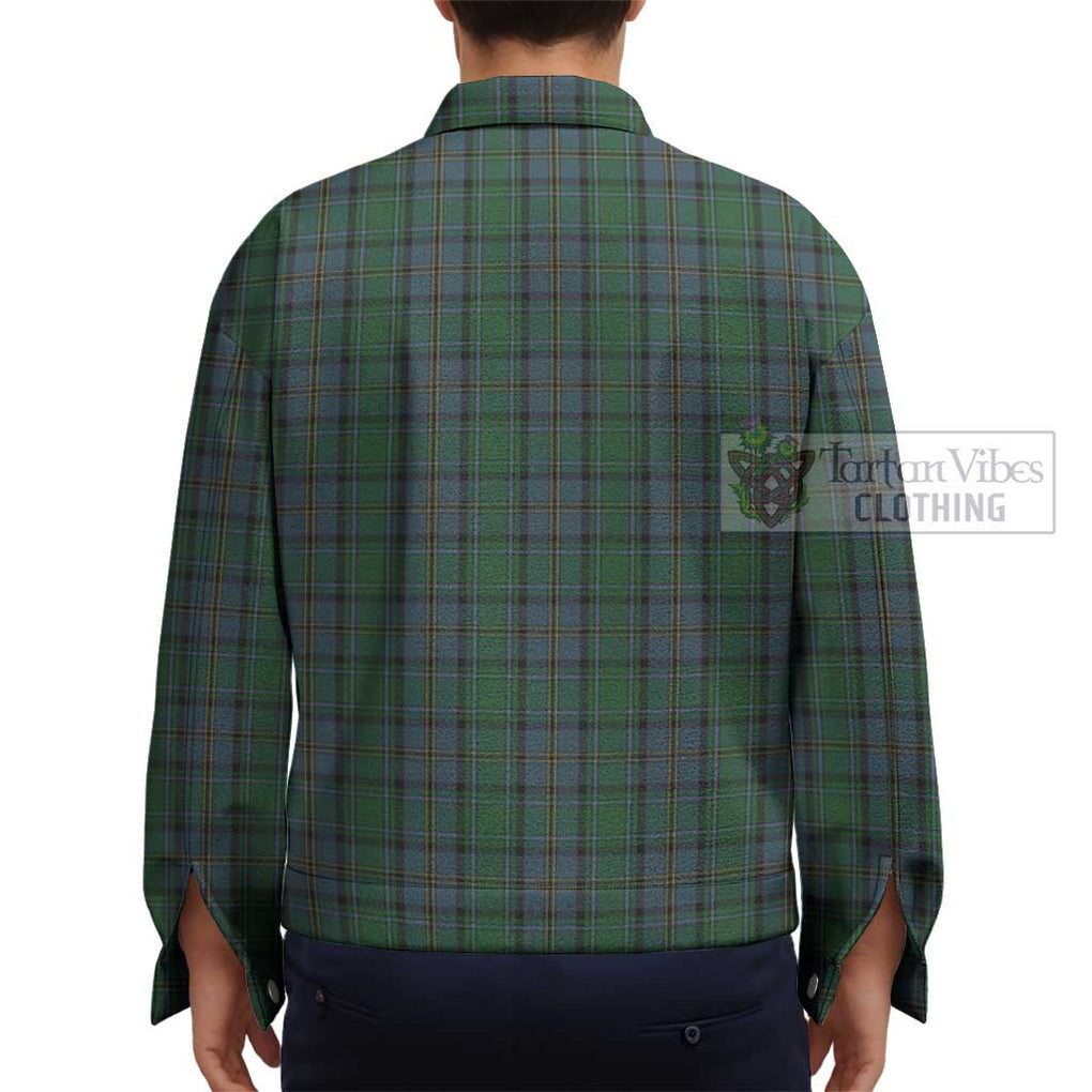 Hope Vere Tartan Unisex Lapel Cotton Jacket - Tartan Vibes Clothing