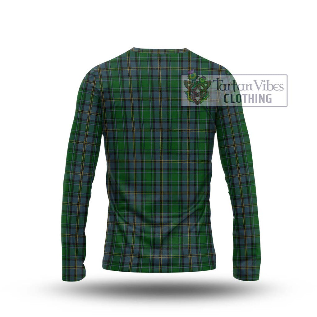 Hope Vere Tartan Long Sleeve T-Shirt with Family Crest DNA In Me Style - Tartanvibesclothing Shop