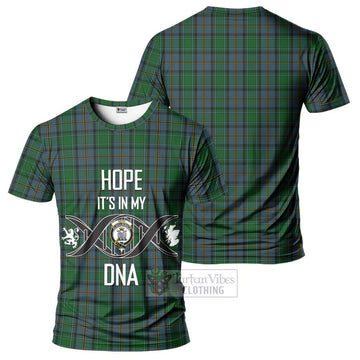 Hope Vere Tartan T-Shirt with Family Crest DNA In Me Style