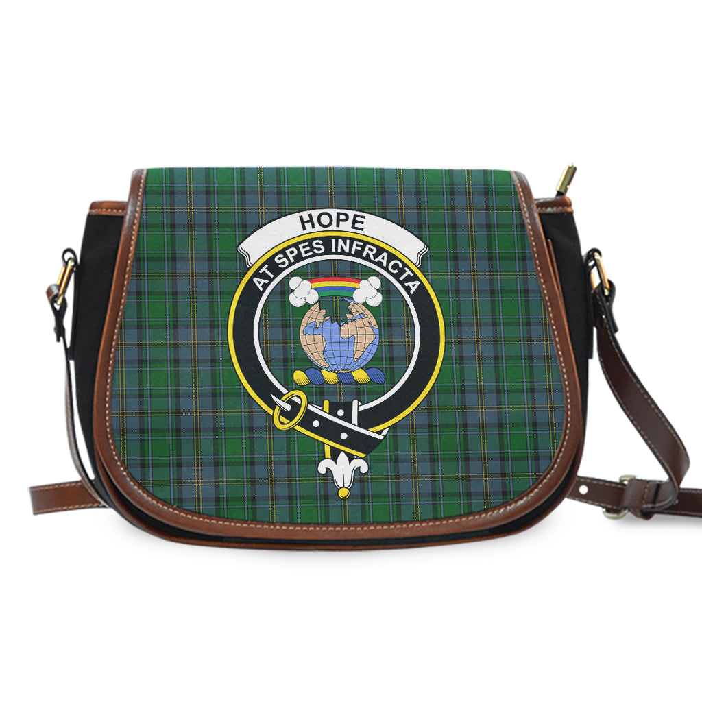 Hope Vere Tartan Saddle Bag with Family Crest - Tartan Vibes Clothing