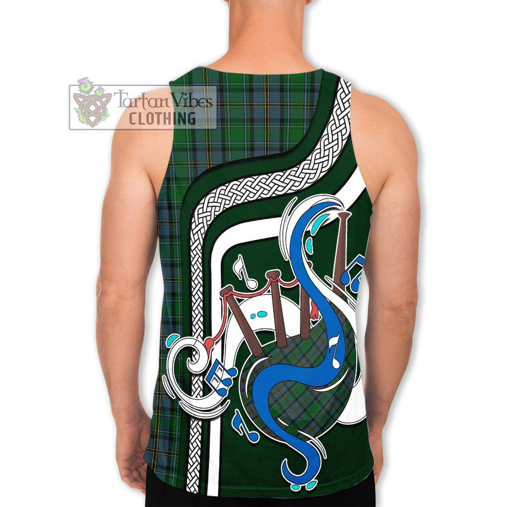 Hope Vere Tartan Men's Tank Top with Epic Bagpipe Style - Tartanvibesclothing Shop