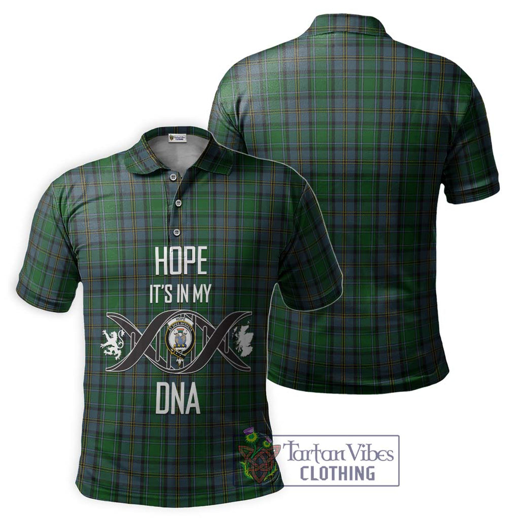 Hope Vere Tartan Polo Shirt with Family Crest DNA In Me Style - Tartanvibesclothing Shop