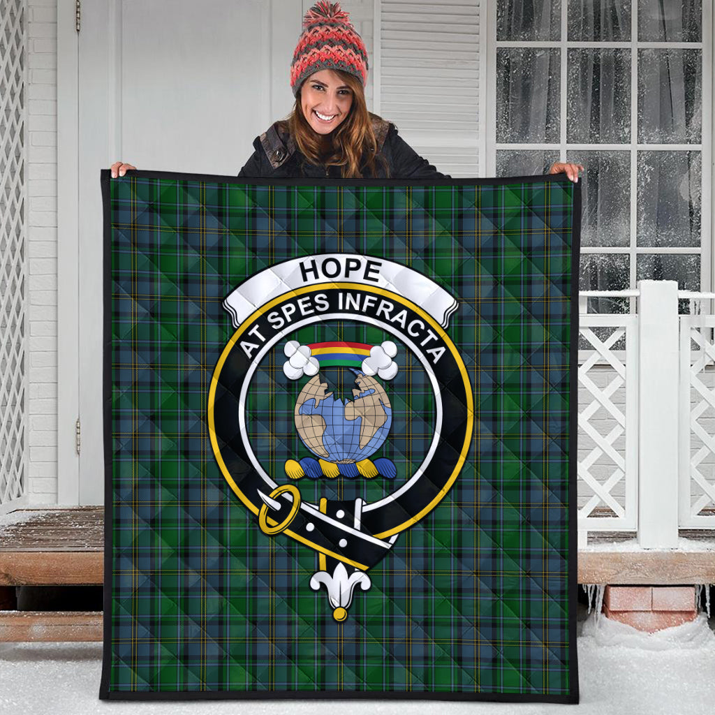 hope-vere-tartan-quilt-with-family-crest