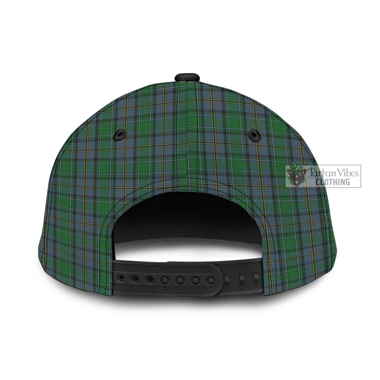 Tartan Vibes Clothing Hope Vere Tartan Classic Cap with Family Crest In Me Style