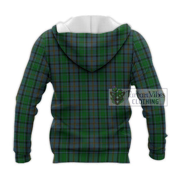 Hope Vere Tartan Knitted Hoodie with Family Crest DNA In Me Style