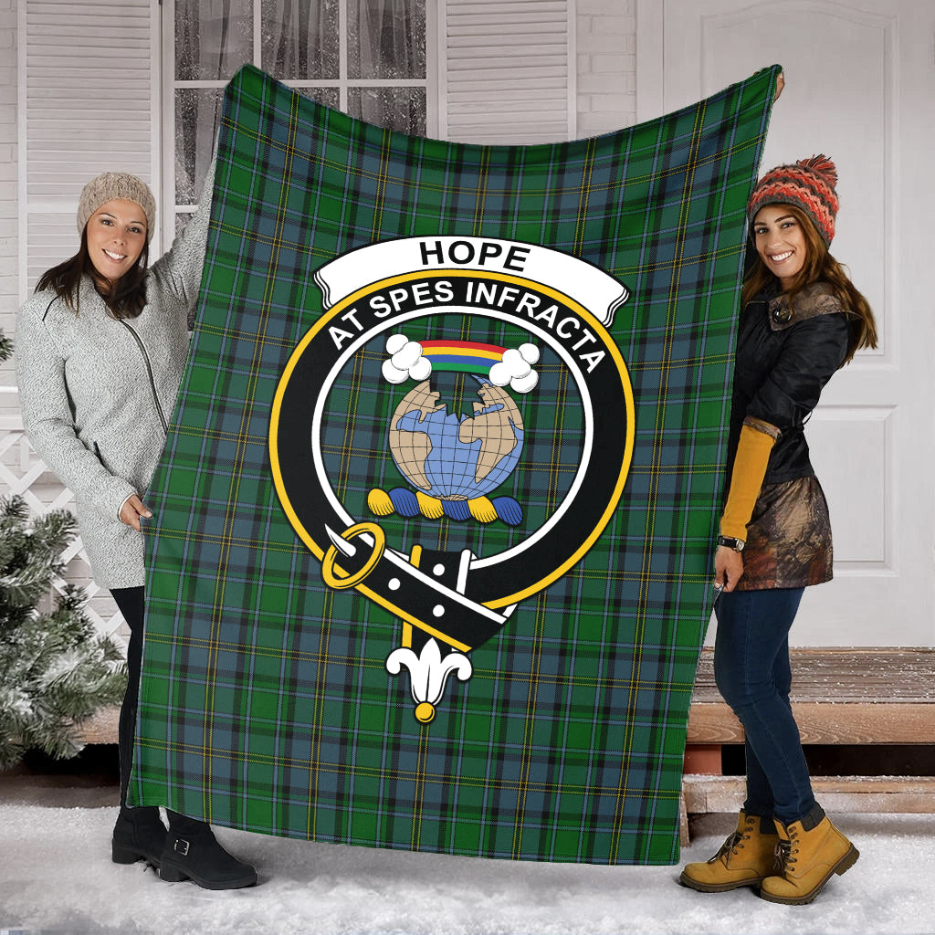 hope-vere-tartab-blanket-with-family-crest