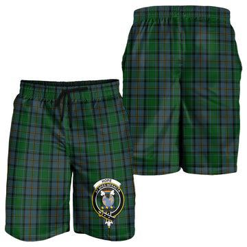 Hope Vere Tartan Mens Shorts with Family Crest