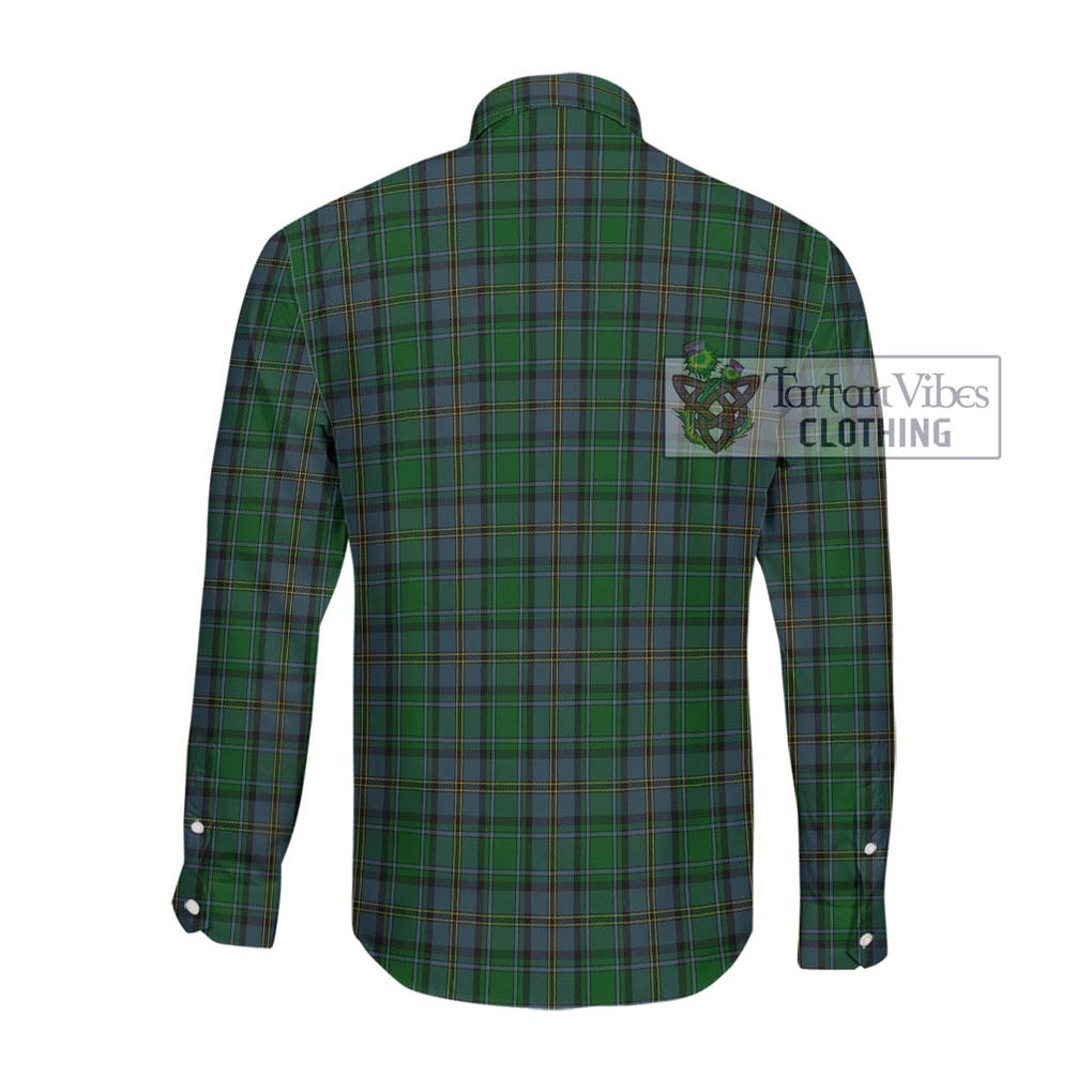 Hope Vere Tartan Long Sleeve Button Shirt with Family Crest DNA In Me Style - Tartanvibesclothing Shop