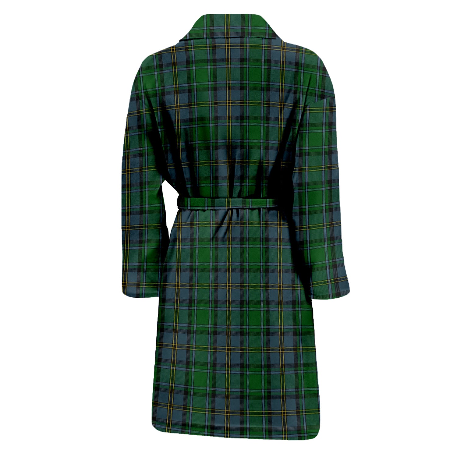 Hope Vere Tartan Bathrobe with Family Crest - Tartan Vibes Clothing