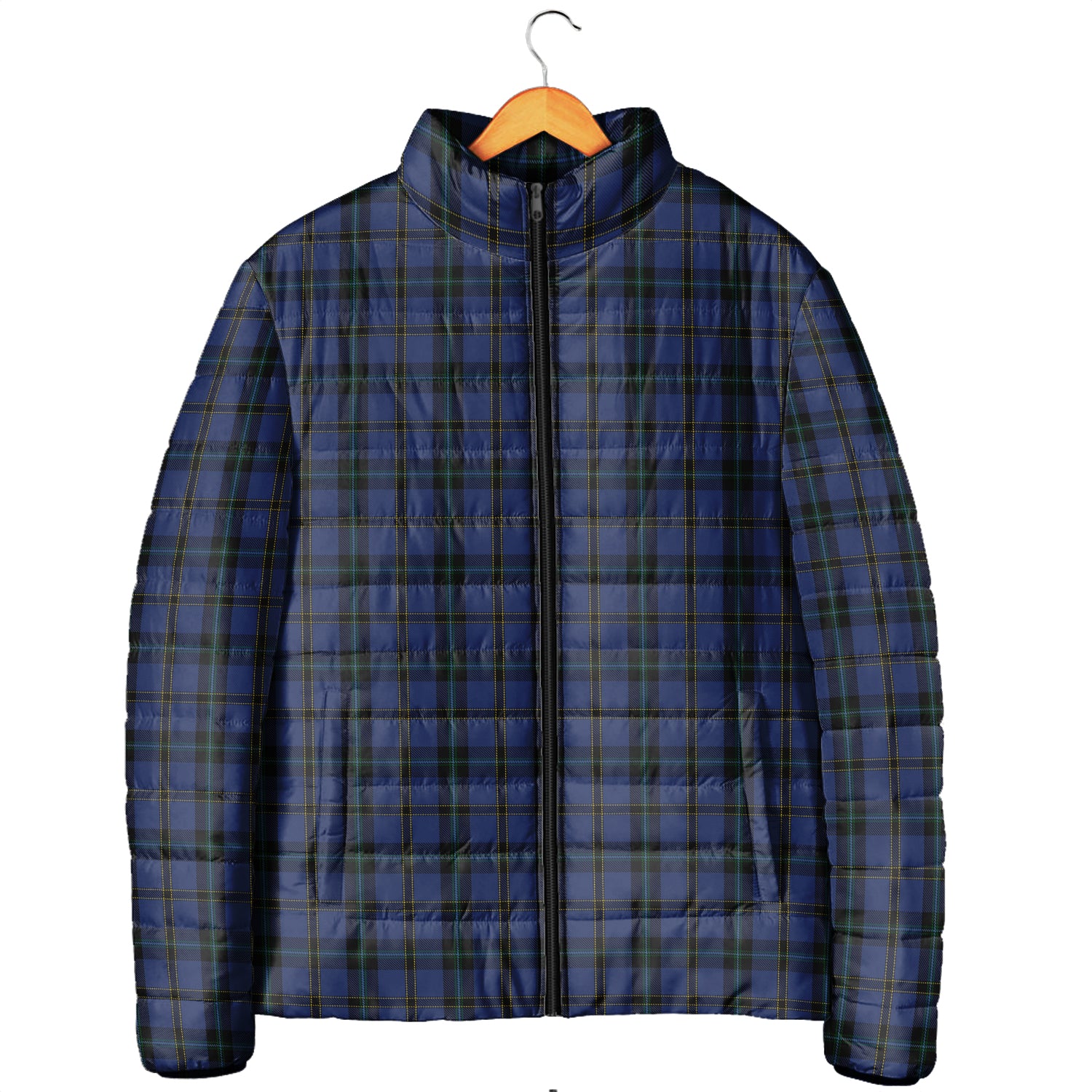 Hope (Vere-Weir) Tartan Padded Jacket Men's Padded Jacket - Tartan Vibes Clothing