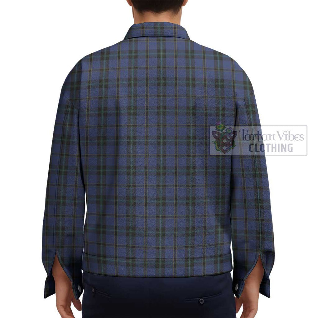 Hope (Vere-Weir) Tartan Unisex Lapel Cotton Jacket - Tartan Vibes Clothing