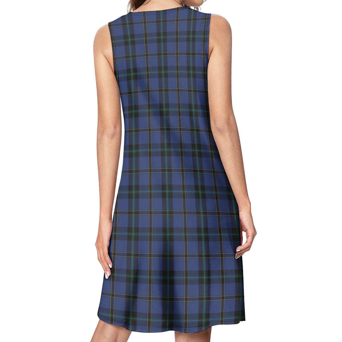 Hope (Vere-Weir) Tartan Womens Casual Dresses - Tartanvibesclothing