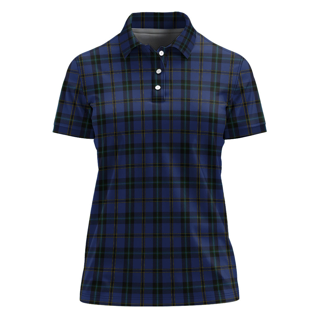 hope-vere-weir-tartan-polo-shirt-for-women