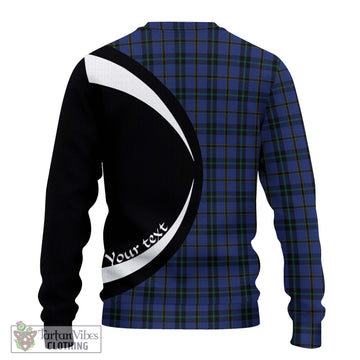 Hope (Vere - Weir) Tartan Ugly Sweater with Family Crest Circle Style