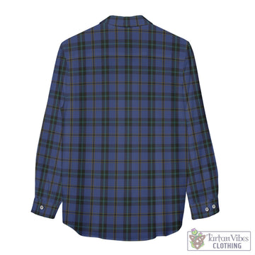 Hope (Vere-Weir) Tartan Womens Casual Shirt with Family Crest