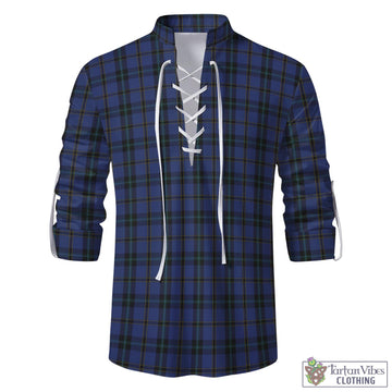 Hope (Vere-Weir) Tartan Men's Scottish Traditional Jacobite Ghillie Kilt Shirt