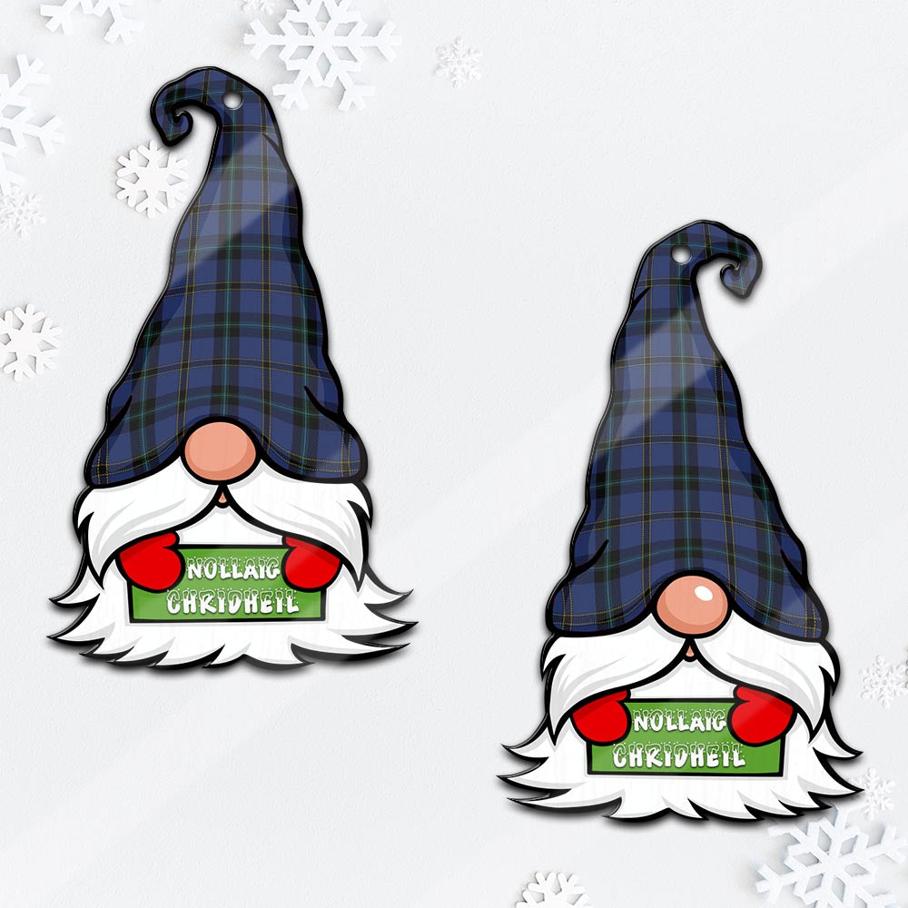 Hope (Vere-Weir) Gnome Christmas Ornament with His Tartan Christmas Hat - Tartan Vibes Clothing