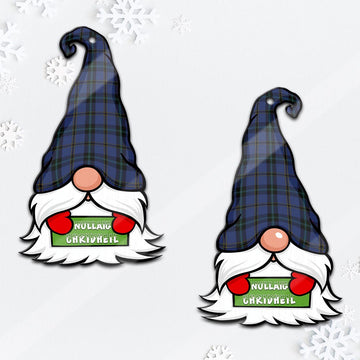 Hope (Vere-Weir) Gnome Christmas Ornament with His Tartan Christmas Hat