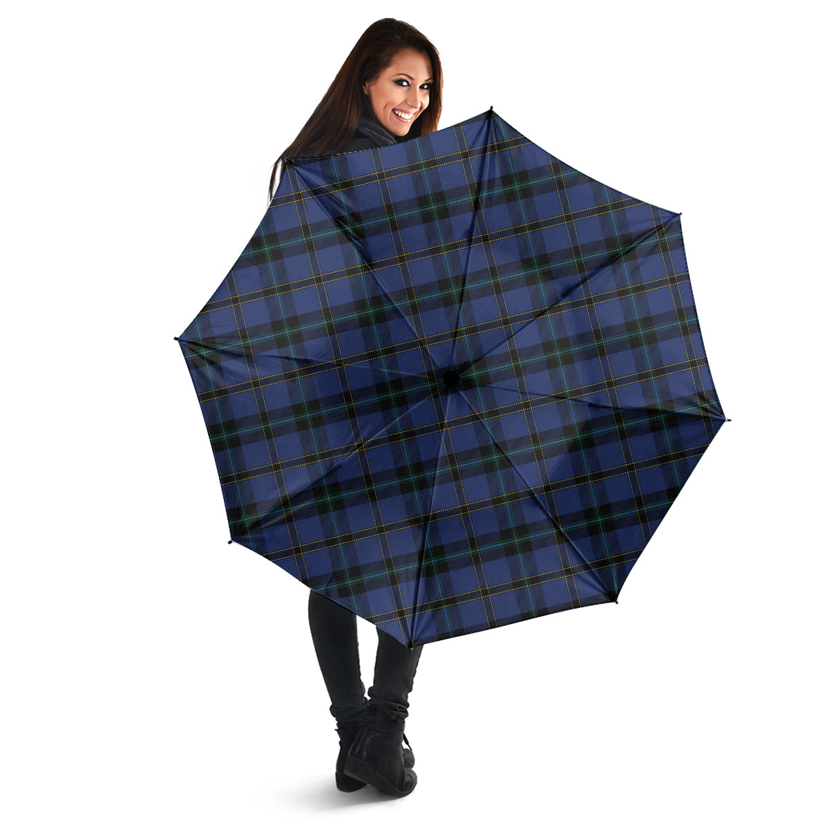 Hope (Vere-Weir) Tartan Umbrella - Tartanvibesclothing