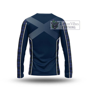 Hope (Vere - Weir) Tartan Long Sleeve T-Shirt with Family Crest and Lion Rampant Vibes Sport Style